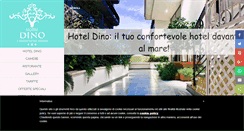 Desktop Screenshot of hoteldino.it